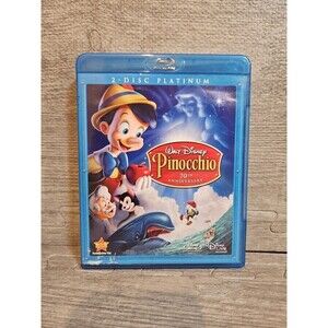 Pinocchio (Two-Disc 70th Anniversary Platinum Edition Blu-ray/DVD Combo BD Live